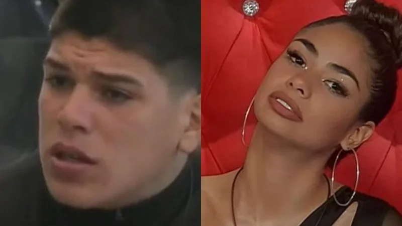 Thiago Medina y Daniela Celis en Gran Hermano 