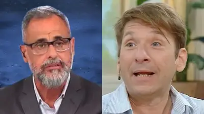 Jorge Rial y Gastón Trezeguet Jorge Rial y Gastón Trezeguet