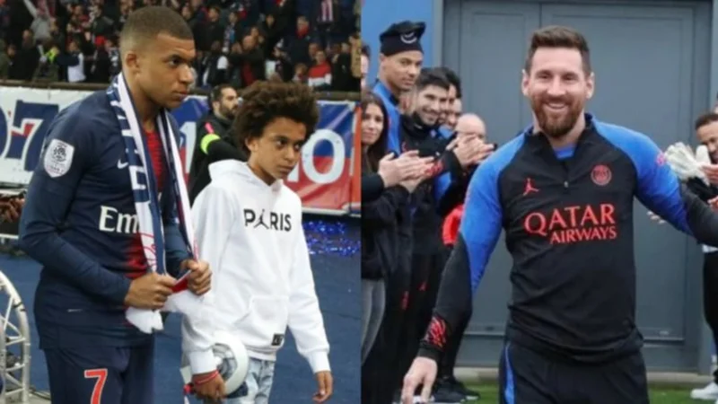 Kylian Mbappé, Lionel Messi, PSG, Mundial Qatar 2022, fútbol, deportes