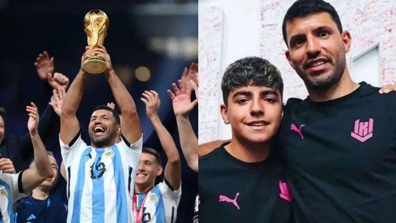 Sergio "Kun" Agüero Selección Argentina Mundial Qatar 2022 Selección Argentina Benjamín Agüero