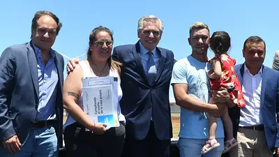Alberto: "Soy el primer presidente porteño y me peleo con mi Ciudad por la distribución de la riqueza" Alberto: "Soy el primer presidente porteño y me peleo con mi Ciudad por la distribución de la riqueza"