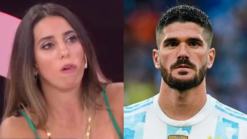 Cinthia Fernández y Rodrigo De Paul.