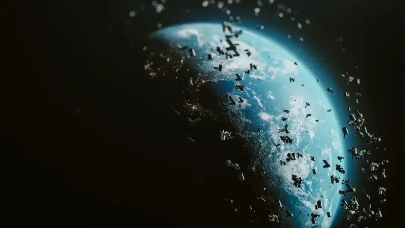 Se calcula que hay más de 128 millones de objetos y fragmentos en la órbita terrestre