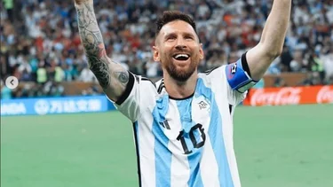 La inteligencia artificial develó cómo será Messi de viejo y la foto se hizo viral