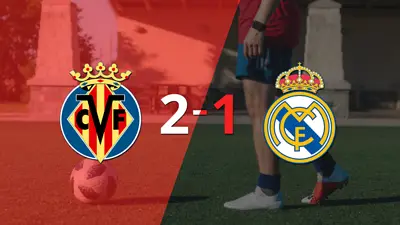 Villarreal sacó los 3 puntos en casa al vencer 2-1 a Real Madrid Villarreal sacó los 3 puntos en casa al vencer 2-1 a Real Madrid