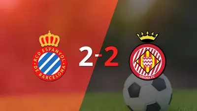 Espanyol y Girona igualaron 2 a 2 Espanyol y Girona igualaron 2 a 2