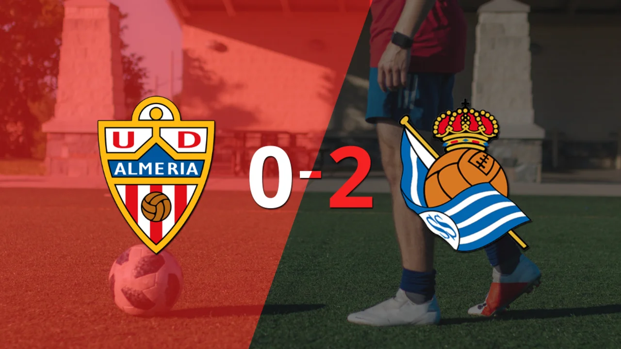 Real Sociedad fue superior y venció por dos goles a Almería en el estadio Municipal de los Juegos Mediterráneos