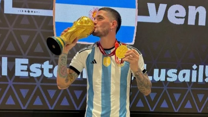 Rodrigo De Paul Selección Argentina Mundial Qatar 2022
