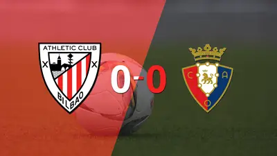 Athletic Bilbao y Osasuna igualaron sin goles en el marcador Athletic Bilbao y Osasuna igualaron sin goles en el marcador