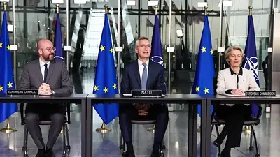 La Unión Europea y la OTAN reforzarán la cooperación militar con Ucrania La Unión Europea y la OTAN reforzarán la cooperación militar con Ucrania