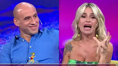 El Pelado Trebucq y Flor Peña en América TV El Pelado Trebucq y Flor Peña en América TV