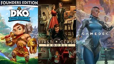 Divine Knockout, First Class Trouble y Gamedec Divine Knockout, First Class Trouble y Gamedec