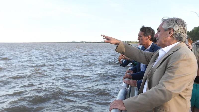 Alberto Fernández destacó las obras que se hacen cuando los que gobiernan "tiran para el mismo lado"