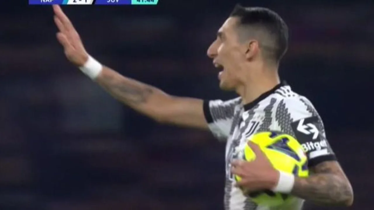El golazo de Di María en la dura caída de Juventus ante Napoli