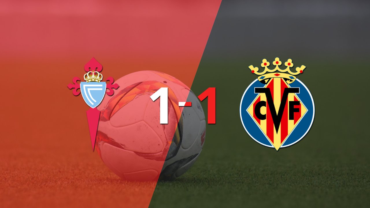 Celta y Villarreal igualaron 1 a 1