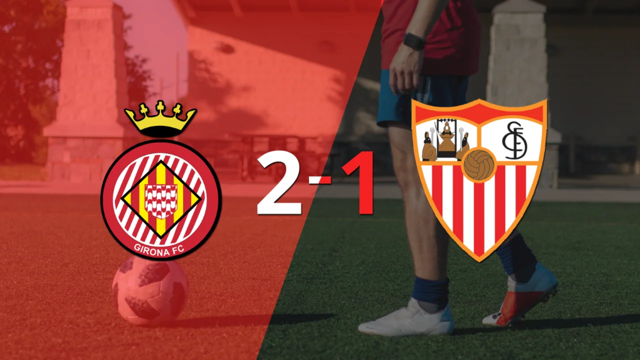 Girona le ganó a Sevilla en su casa por 2-1