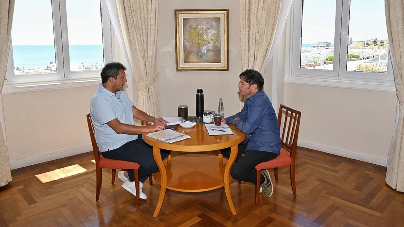 Massa y Kicillof se reunieron por el fallo de Coparticipación
