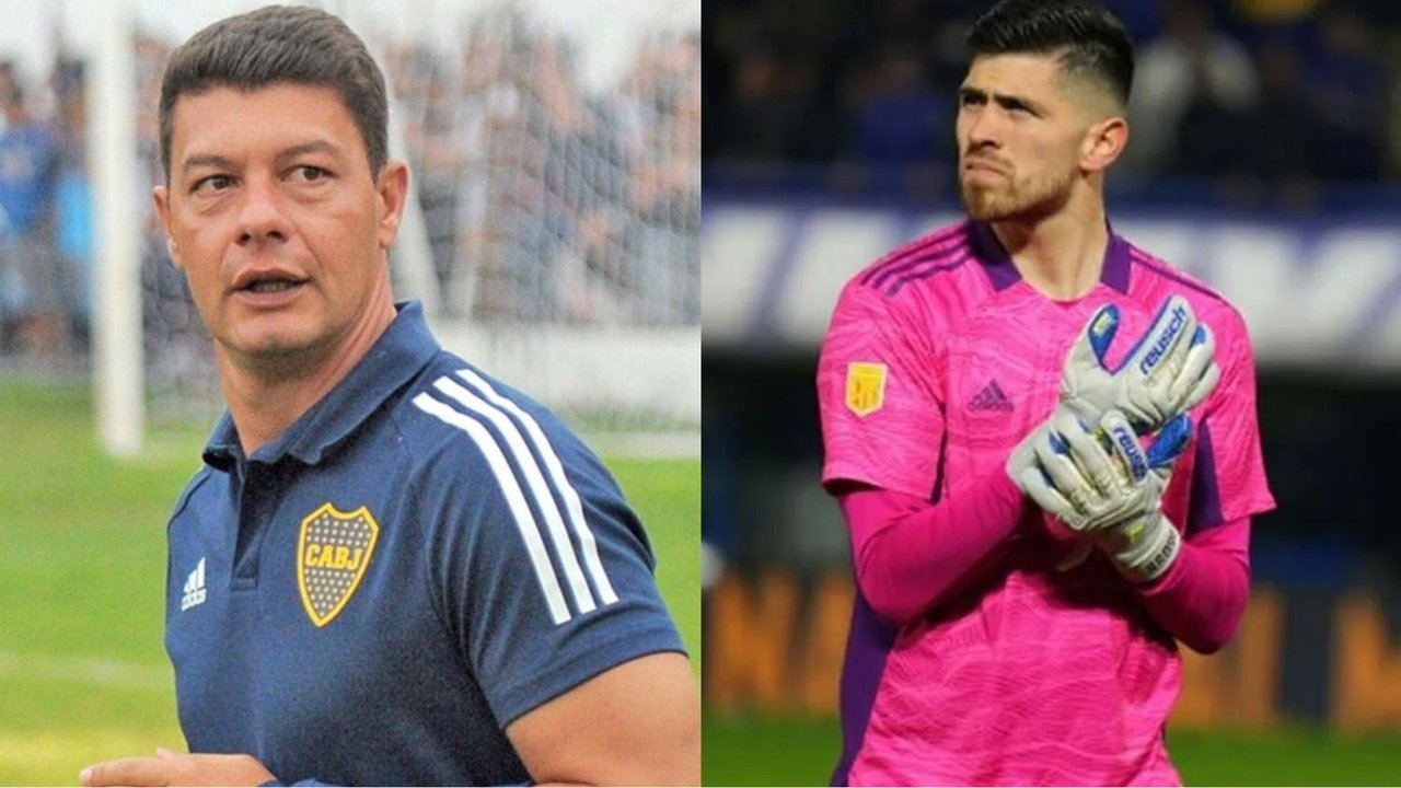 Agustín Rossi Sebastián Battaglia Boca Juniors 