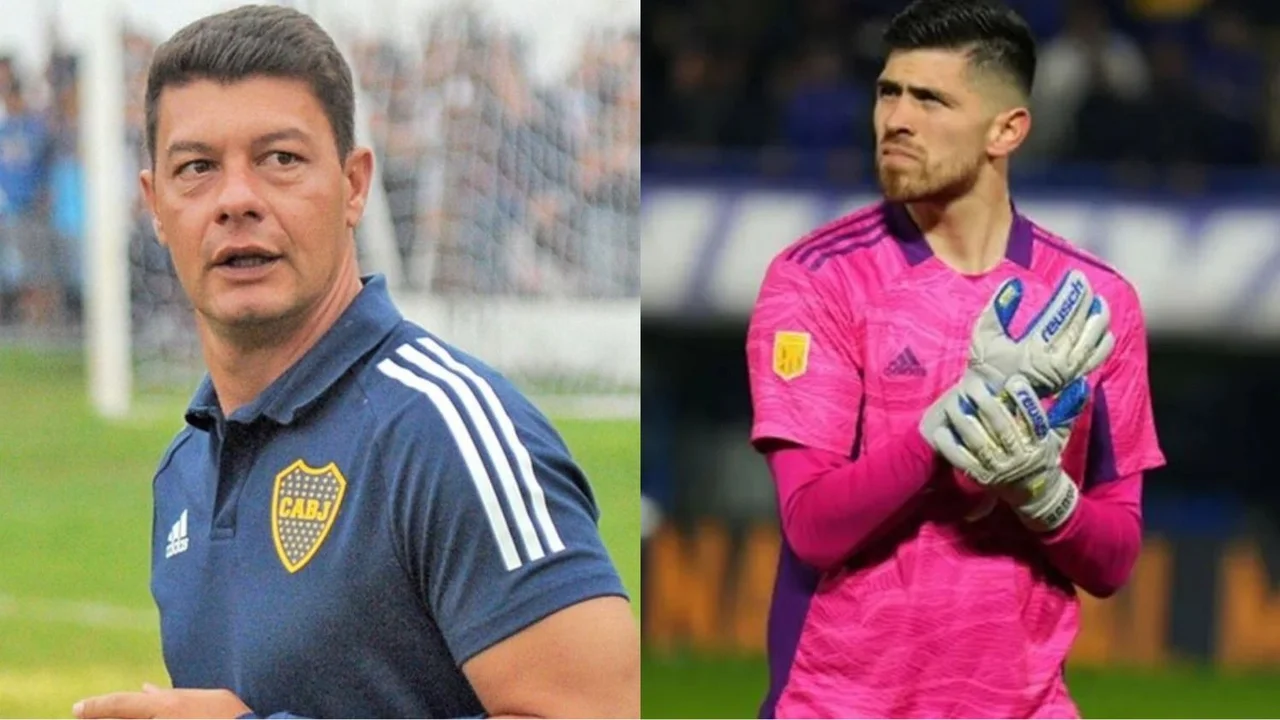 Agustín Rossi Sebastián Battaglia Boca Juniors 