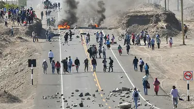 La crisis llegó a Lima: declararon el estado de emergencia por las protestas La crisis llegó a Lima: declararon el estado de emergencia por las protestas