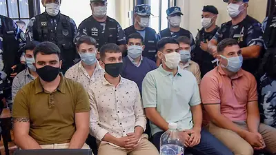 Caso Báez Sosa: los rugbiers recibieron a sus familiares antes del veredicto Caso Báez Sosa: los rugbiers recibieron a sus familiares antes del veredicto