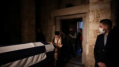 La realeza europea despide en Atenas al último rey de Grecia La realeza europea despide en Atenas al último rey de Grecia