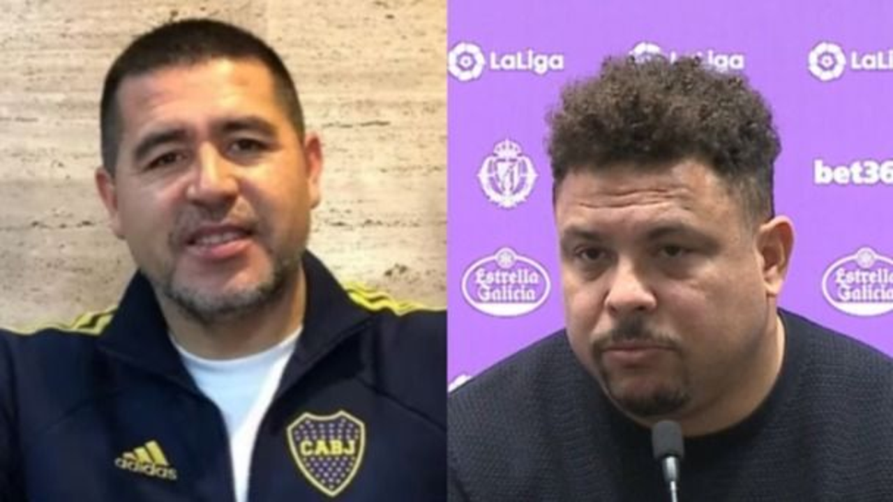 Juan Román Riquelme, Ronaldo, mercado de pases, fútbol argentino, Bruno Valdez, Cruzeiro, deportes