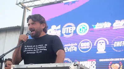 Juan Grabois afirmó que su "candidato a presidente es Wado" de Pedro Juan Grabois afirmó que su "candidato a presidente es Wado" de Pedro