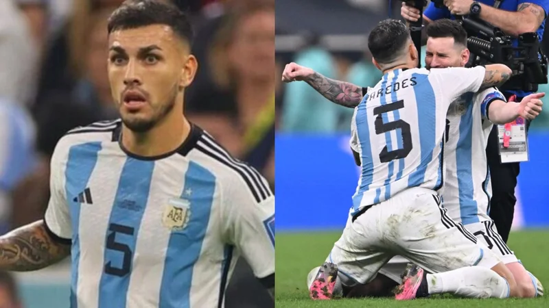 Leandro Paredes Lionel Messi Mundial Qatar 2022 Selección Argentina