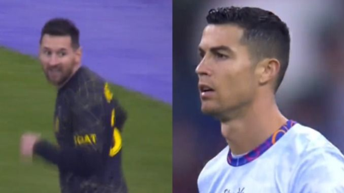 La foto viral de Lionel Messi y Cristiano Ronaldo en un duelo de