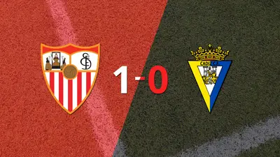 Sevilla le ganó 1-0 como local a Cádiz Sevilla le ganó 1-0 como local a Cádiz