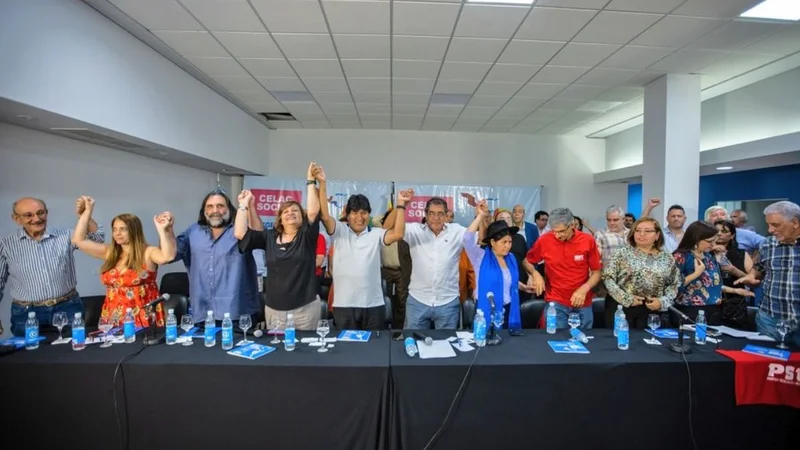 Con la presencia de Evo Morales se lanzó la Celac Social 