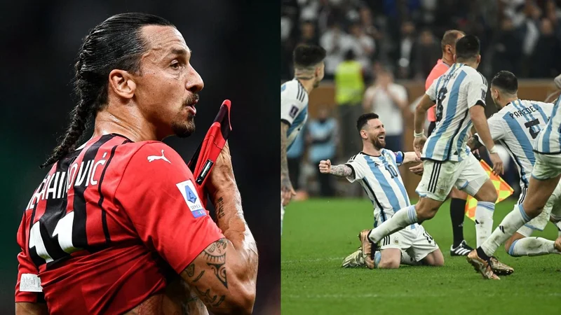 Zlatan Ibrahimovic Selección Argentina Leandro Paredes Lionel Messi