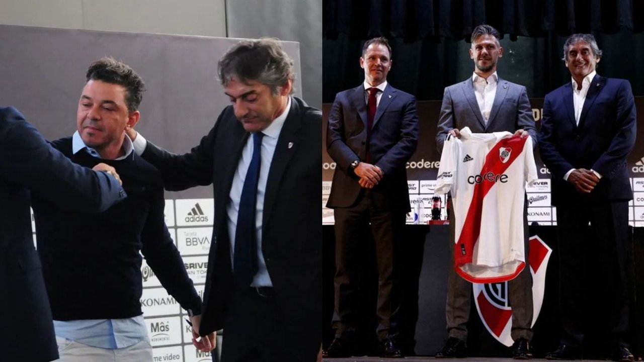 Martín Demichelis Marcelo Gallardo River Plate