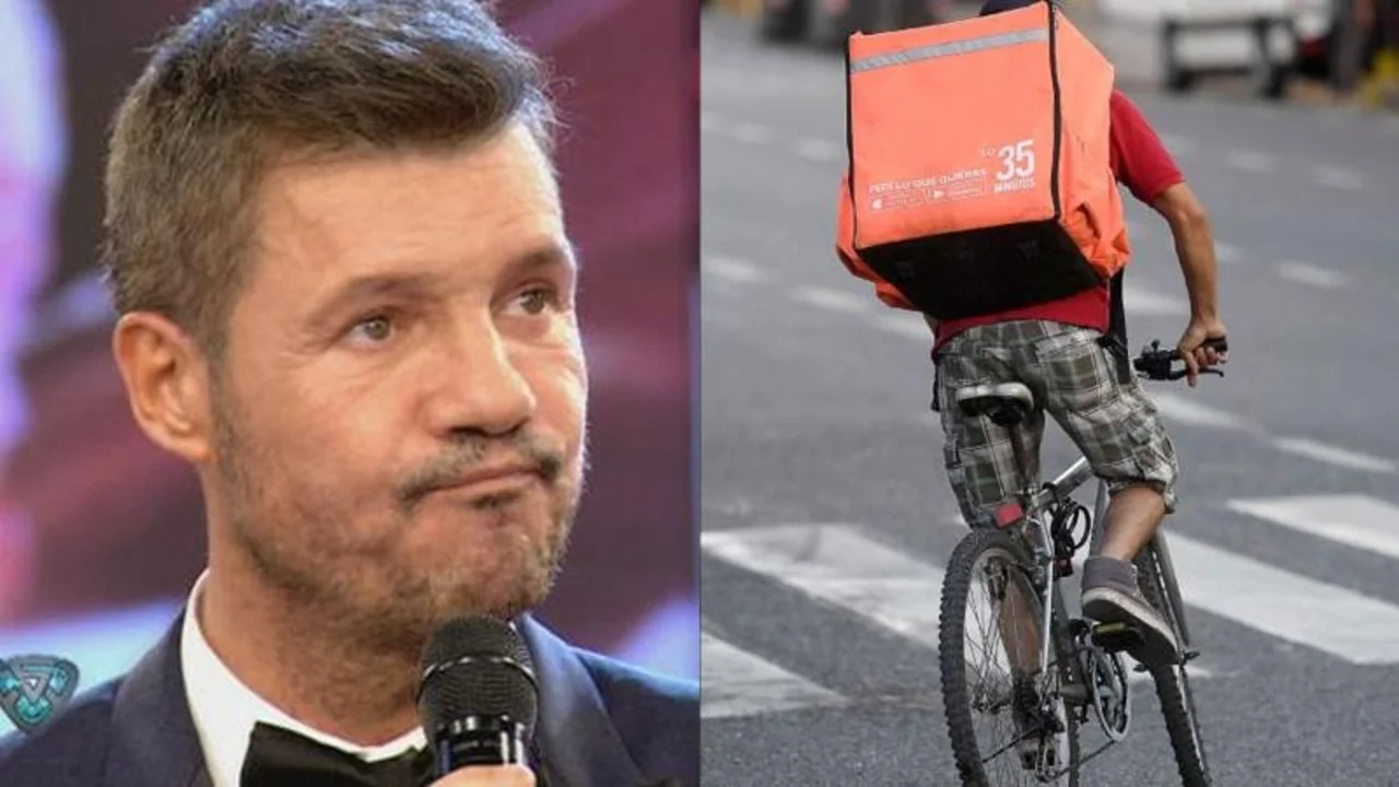 Matías Santoianni, el actor que estuvo en Showmatch con Marcelo Tinelli y trabaja como delivery de comidas
