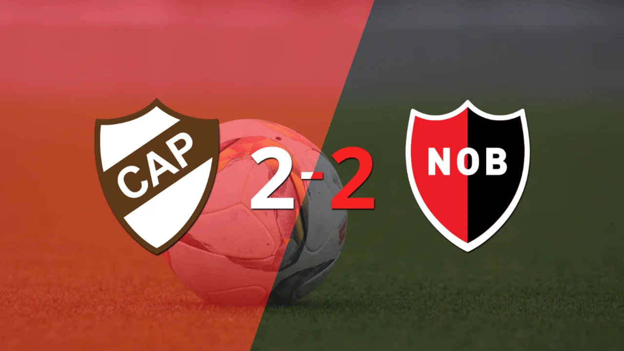 Platense y Newell`s igualaron por 2 en un vibrante partido