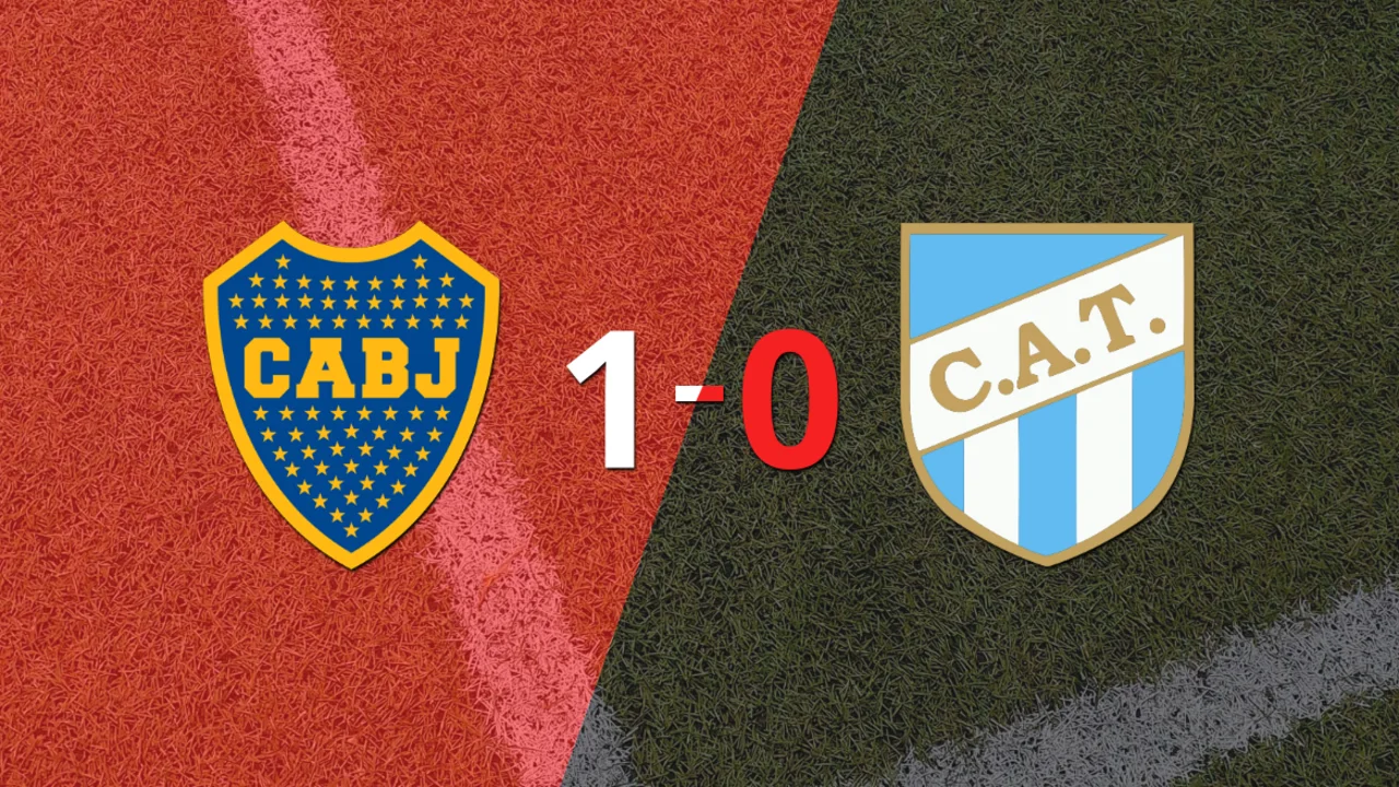 Boca Juniors derrotó en casa 1-0 a Atlético Tucumán