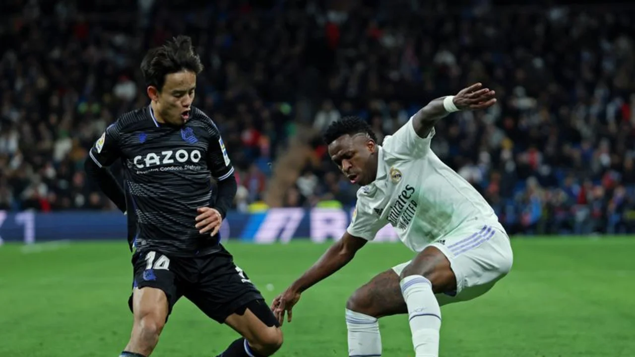El Madrid se descuelga a cinco puntos del Barça tras empatar con la Real Sociedad