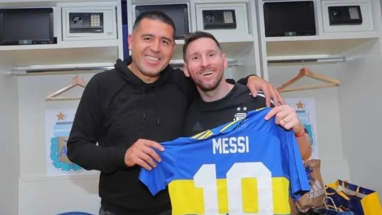 Messi dio detalles de su relación con Riquelme y de lo que hablaron de Van Gaal