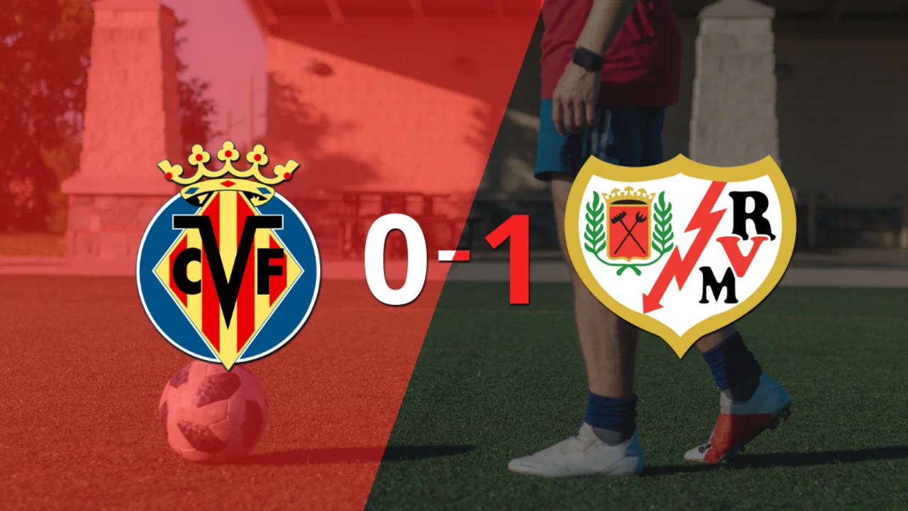 Solitario gol le da triunfo a Rayo Vallecano sobre Villarreal