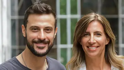 Diego Leuco y Luciana Geuna Diego Leuco y Luciana Geuna