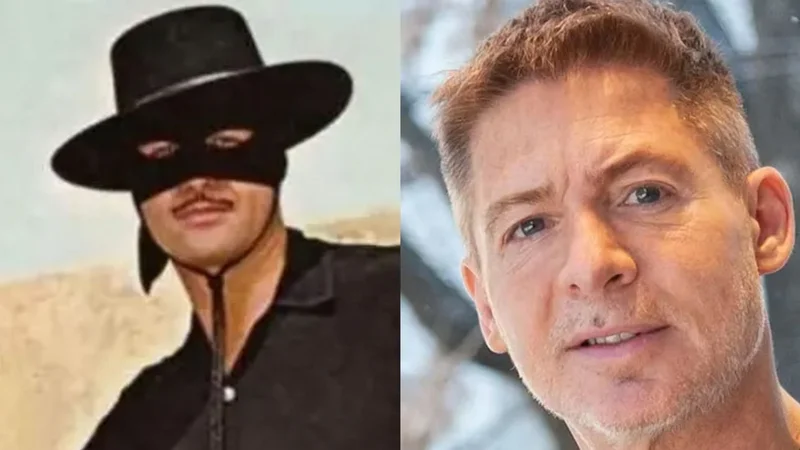 El Zorro y Adrián Suar