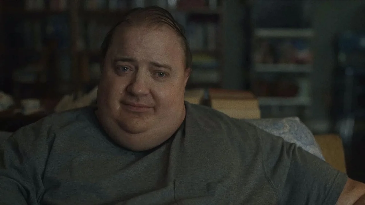 The Whale. Brendan Fraser