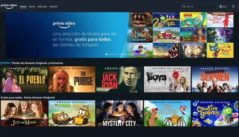 Amazon para ver peliculas online