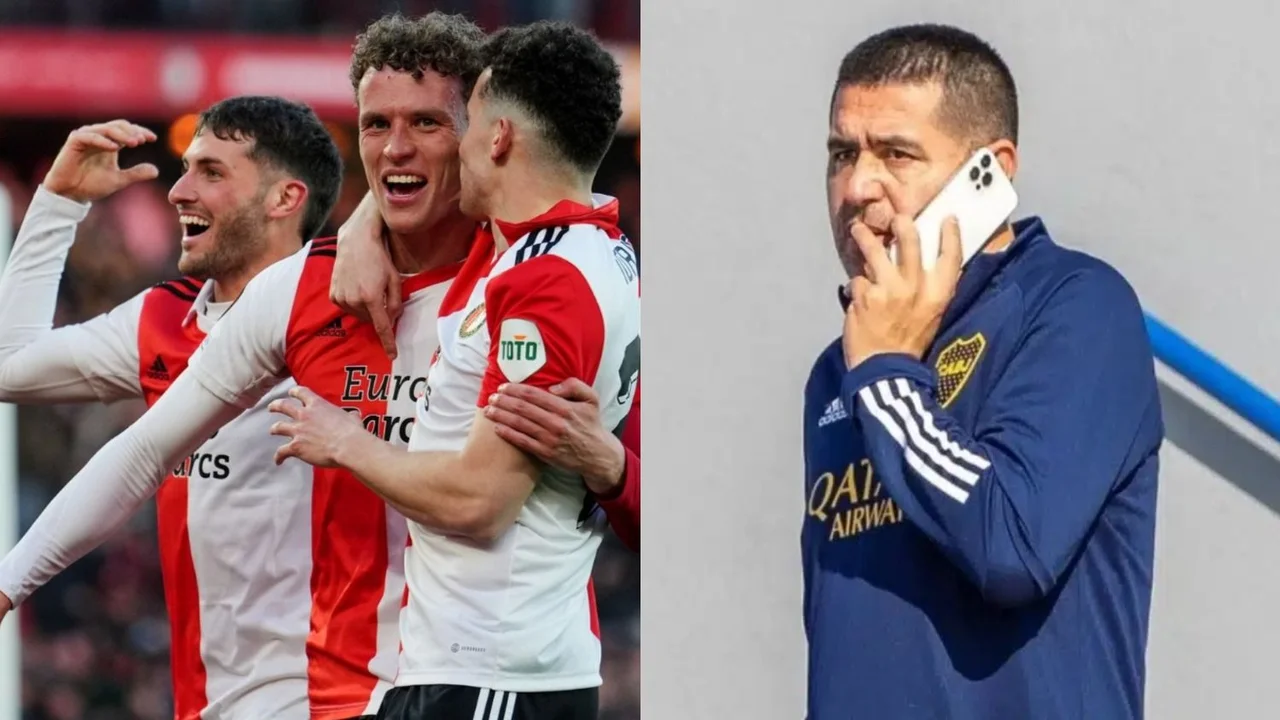 Boca Juniors, Santiago Giménez, Juan Román Riquelme, Feyenoord.