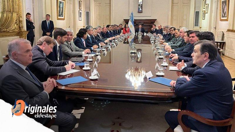 Los gobernadores se pintan la cara ante un gobierno que no dialoga y amenaza