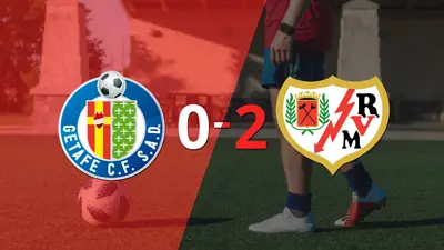 Con dos goles de Sergio Camello, Rayo Vallecano venció a Getafe Con dos goles de Sergio Camello, Rayo Vallecano venció a Getafe