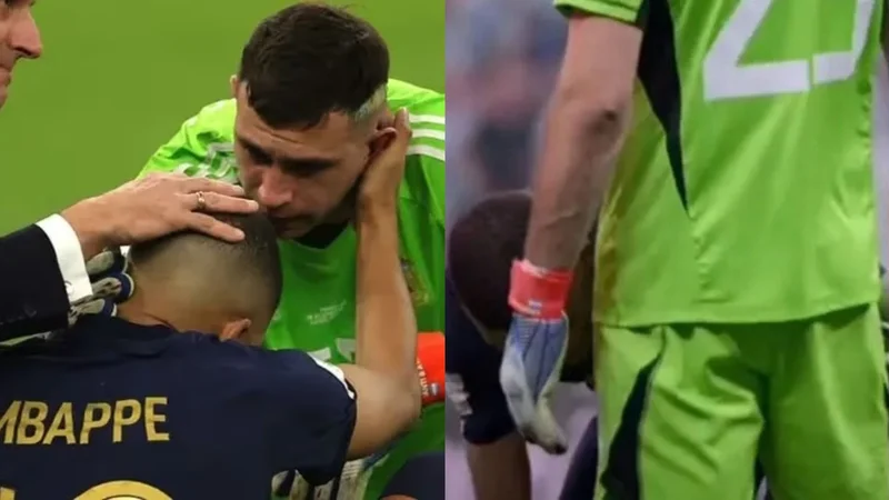 Emiliano "Dibu" Martínez Kylian Mbappé Mundial Qatar 2022 Selección Argentina