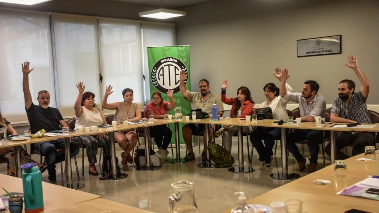 ATE: jornada de lucha y en alerta por los puestos de trabajo de 70 mil personas