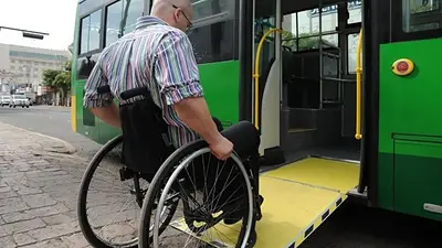 Paro de transportistas de personas con discapacidad por el aumento del combustible Paro de transportistas de personas con discapacidad por el aumento del combustible